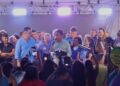 Joel e Ciro apresentam propostas em evento com multidão na zona Norte