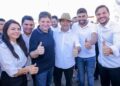 Draga Alana faz visita com o governador no maior programa de asfaltamento de Teresina em 54 bairros da capital