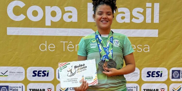 Piauienses contemplados pelo Bolsa Atleta Piauí conquistam 24 medalhas em competições nacionais