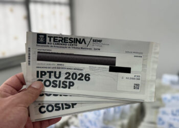 TERESINA: IPTU e REFIS 2026  tem prazo final em 30 de junho