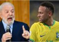 Lula chama Neymar de ‘jogador home office’ e sugere criar seleção com IA: ’11 Pelés’