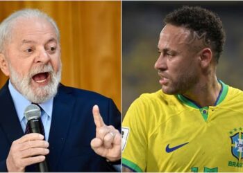 Lula chama Neymar de ‘jogador home office’ e sugere criar seleção com IA: ’11 Pelés’
