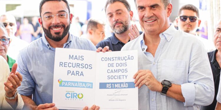 Um marco: Ciro Nogueira garante R$ 4,8 milhões e garante pavimentação de várias ruas em Parnaíba