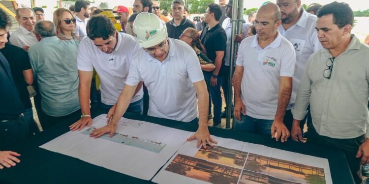 Revitalização da Beira Rio em Floriano lidera pacote de R$ 115 milhões em obras do Governo do Estado