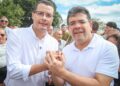 Governador inaugura asfalto que beneficia uma das maiores comunidades rurais de Paquetá