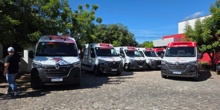 50 novos veículo são incorporados a frota da FMS em Teresina