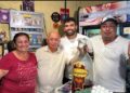 Draga Alana e Júlio César visitam lideranças e amigos do bairro Geovane Prado