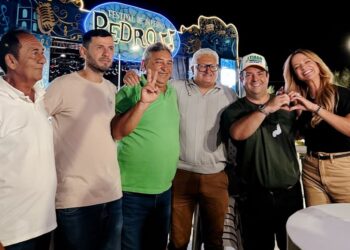 Tiago e Jhamya Junqueira participam do Festival de Inverno de Pedro II e reforçam diálogo com a população piauiense