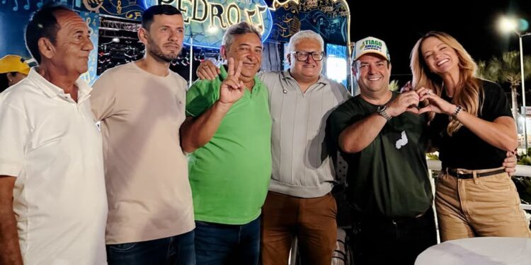 Tiago e Jhamya Junqueira participam do Festival de Inverno de Pedro II e reforçam diálogo com a população piauiense