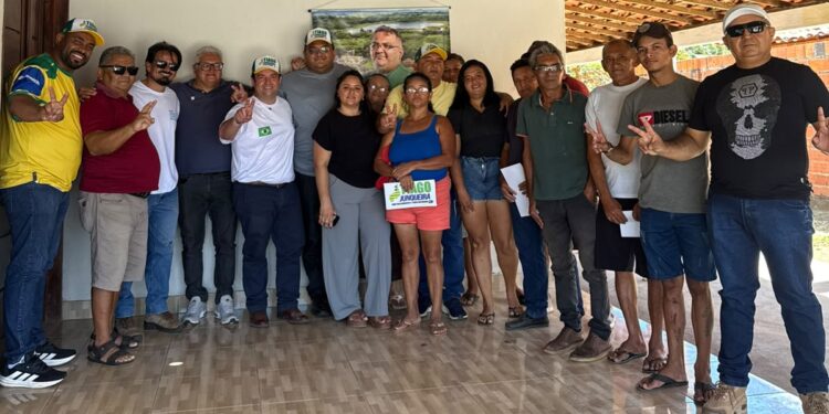 Pré-candidato ao Senado, Tiago Junqueira cumpre agenda em Lagoa de São Francisco e dialoga com lideranças da região