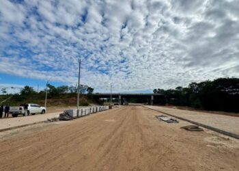 Obra da marginal Poti Sul avança e já alcança 60% de execução na zona Sul de Teresina