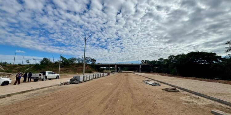 Obra da marginal Poti Sul avança e já alcança 60% de execução na zona Sul de Teresina