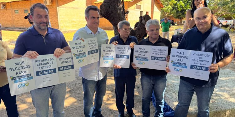 Porto Alegre do Piauí recebe novos investimentos em infraestrutura e saúde por meio de recursos de Ciro Nogueira