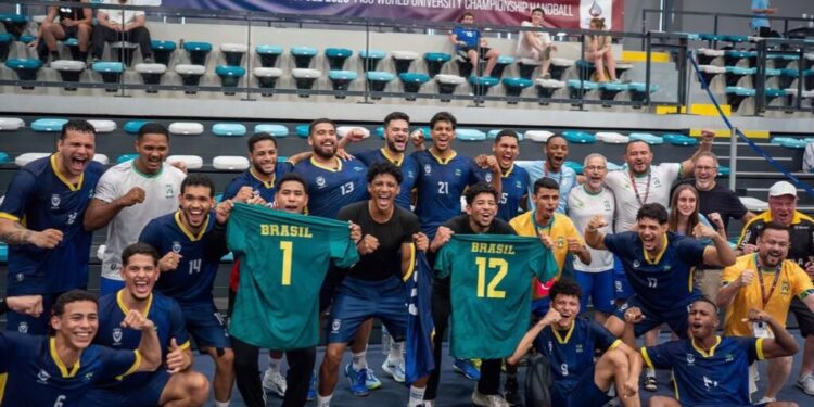 Na França, equipe piauiense coloca o Brasil entre os 4 melhores do mundo no handebol universitário