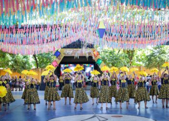 Arraiá intergeracional promove integração e celebra cultura nordestina em Teresina