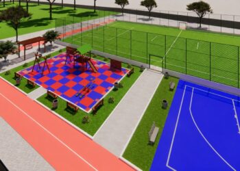 Governo do Estado investe R$ 1,6 milhão na construção de centro esportivo no Grande Dirceu