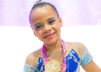 Ester Neiva desponta como promessa da Ginastica Rítmica no Piauí